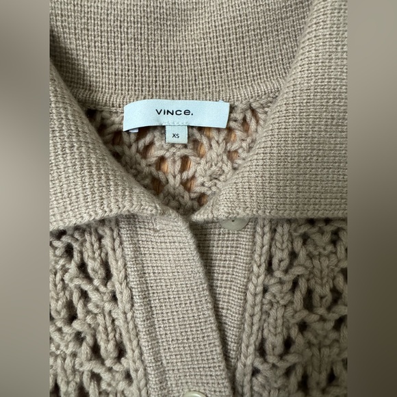 Vince crochet cardigan XS - Picture 5 of 6